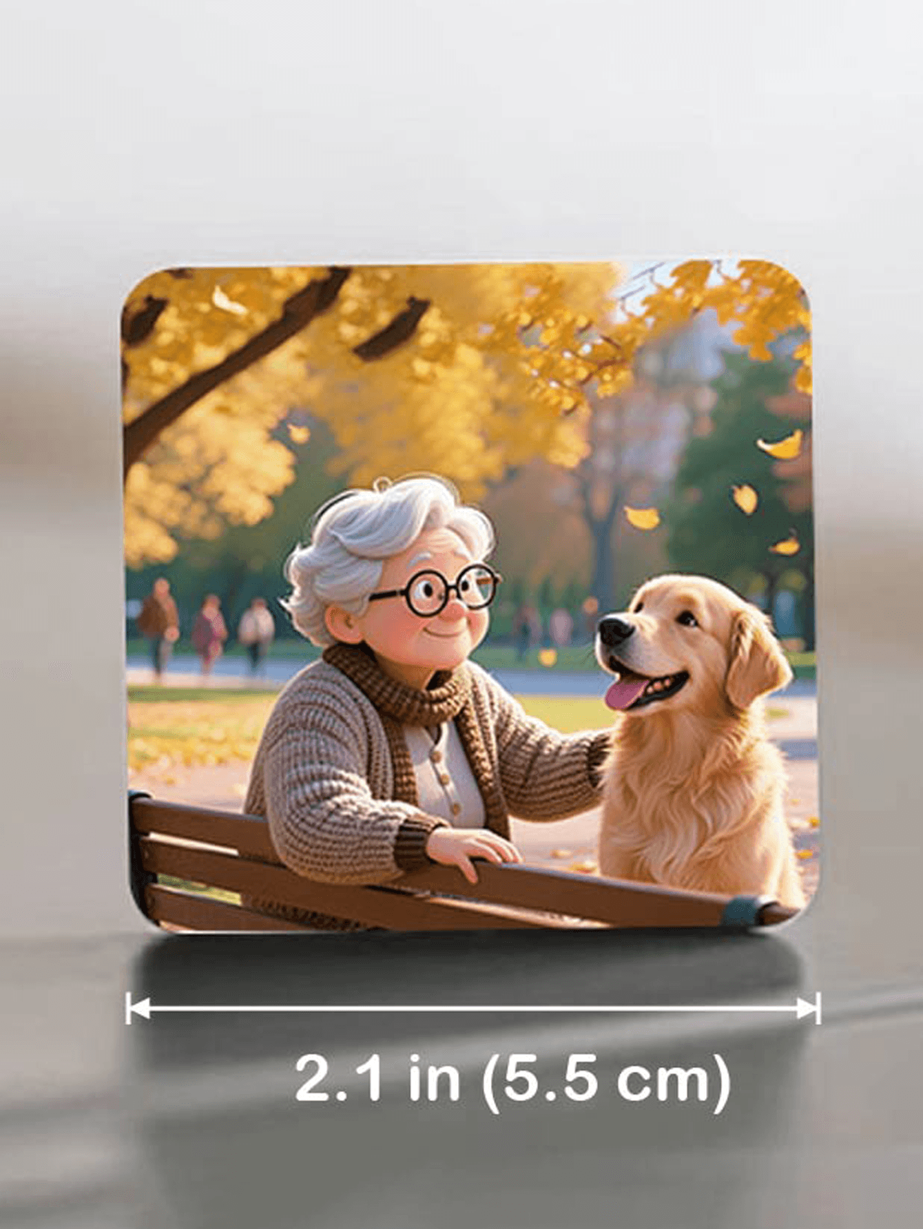 Pixar-Style Photo Customization for refrigerator sticker